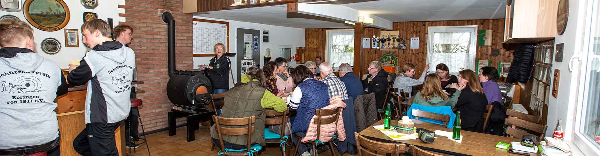 Gesellige Runde in unserem Vereinsheim am Drakenberg. Schützenverein Roringen