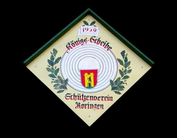 SV-Roringen Königsscheibe von 1959 sv roringen königsscheibe